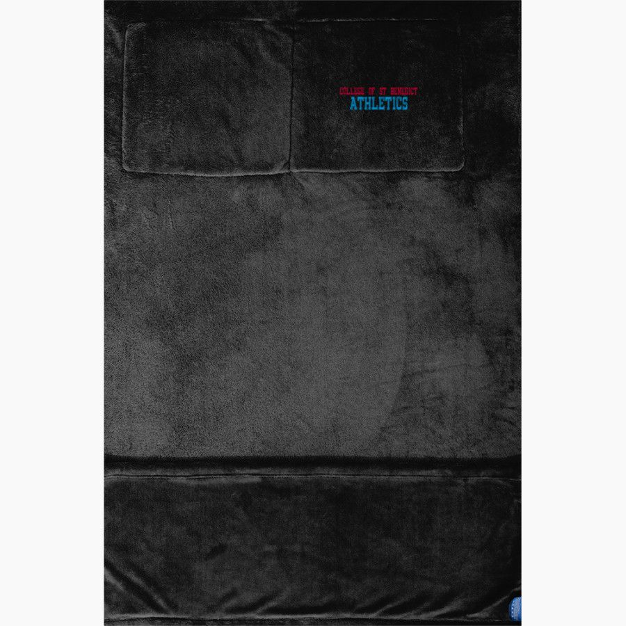 COLLEGE OF ST BENEDICT Bennies <span class="pdp-name-mascot">COLLEGE OF ST BENEDICT</span> Port Authority Packable Travel Blanket