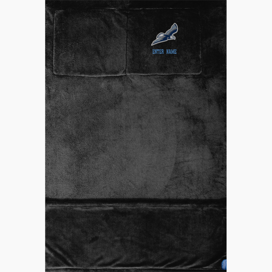 WILLOWS ACADEMY Eagles <span class="pdp-name-mascot">Willows Eagles</span> Port Authority Packable Travel Blanket