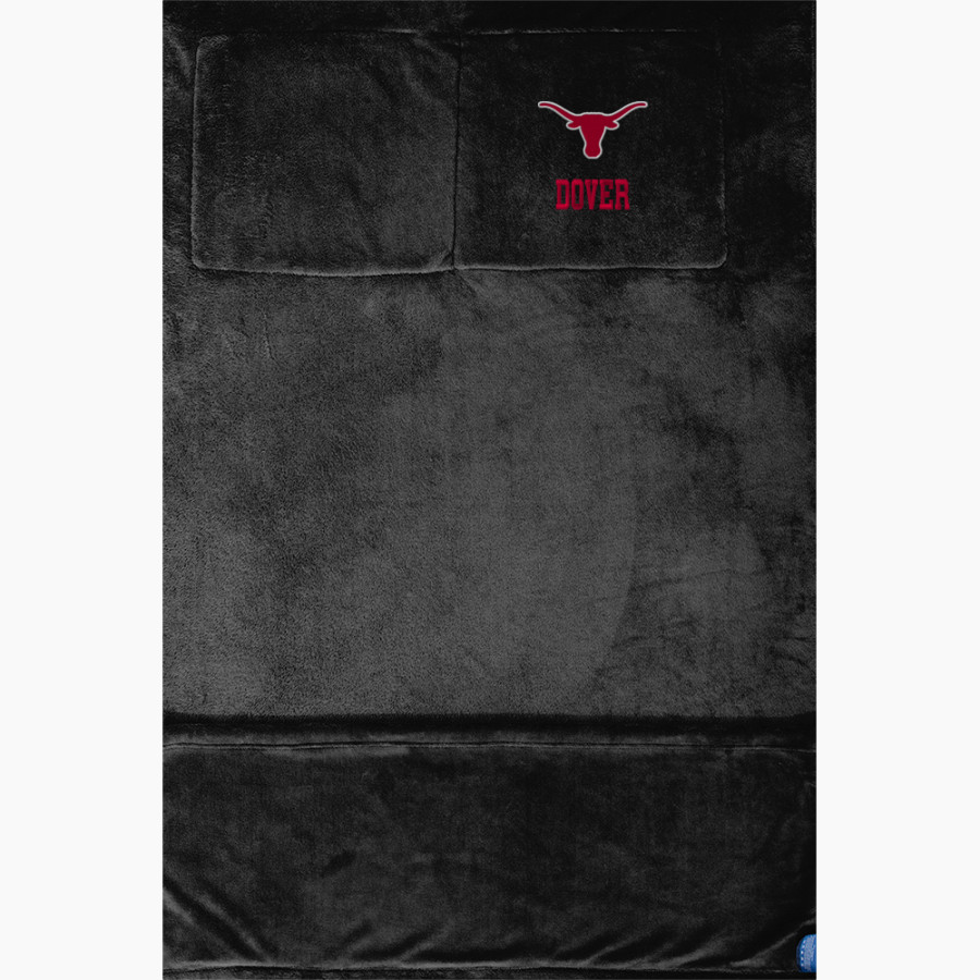 DOVER HIGH SCHOOL LONGHORNS Port Authority Packable Travel Blanket