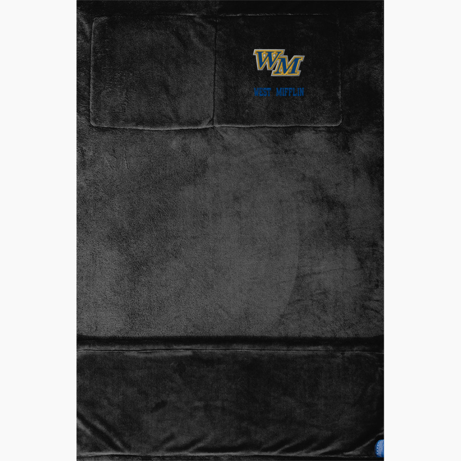 West Mifflin High School Titans Official Online Store Port Authority Packable Travel Blanket