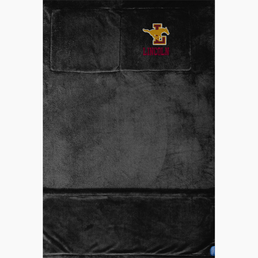 Lincoln Mustangs <span class="pdp-name-mascot">Lincoln Mustangs</span> Port Authority Packable Travel Blanket