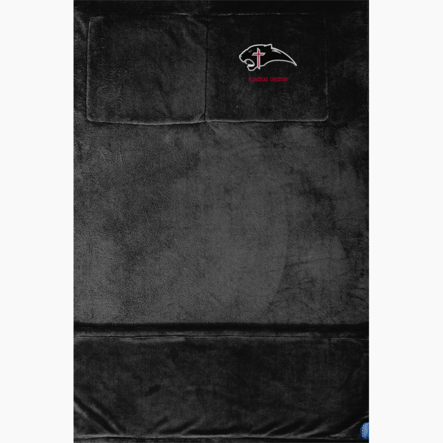 Plumstead Christian Panthers Port Authority Packable Travel Blanket