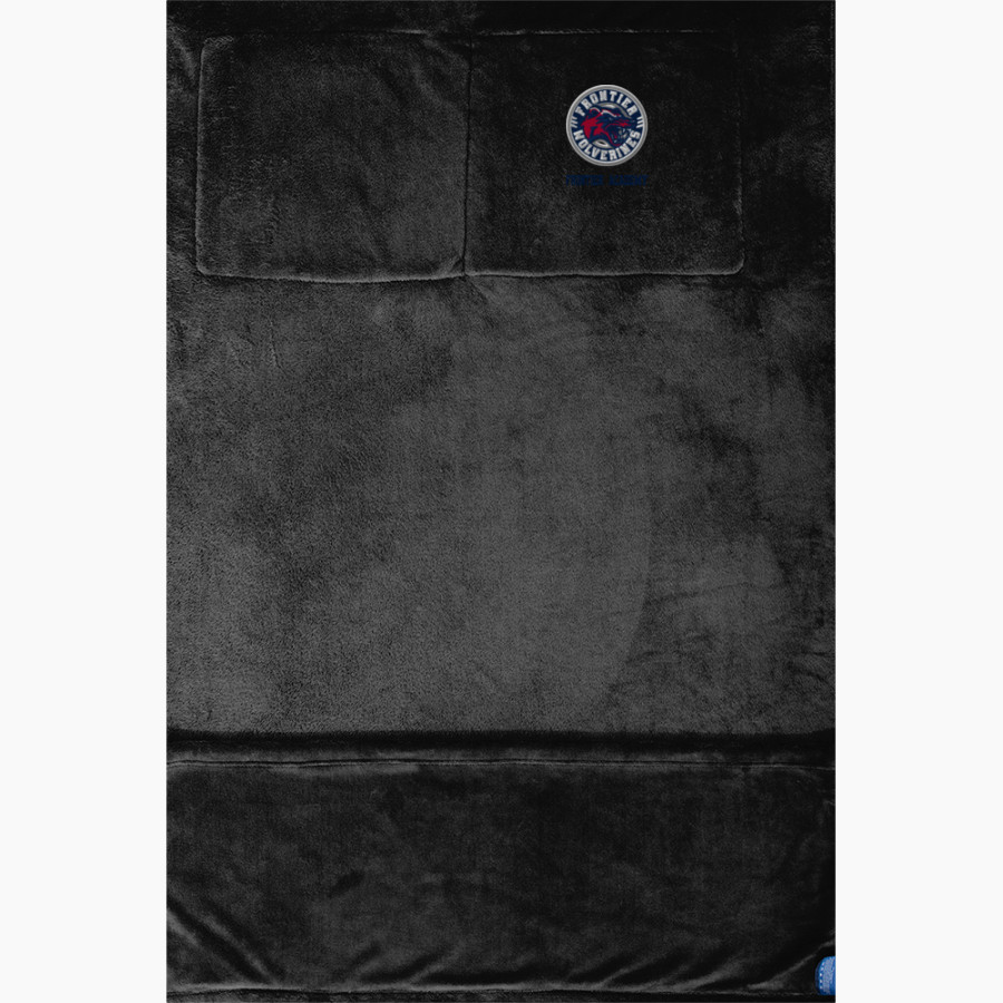 Frontier Academy Wolverines <span class="pdp-name-mascot">Frontier Academy Wolverines</span> Port Authority Packable Travel Blanket