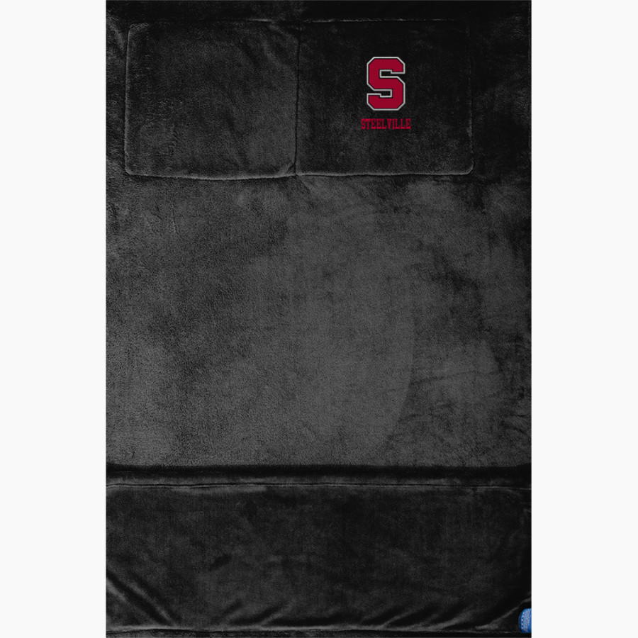 STEELVILLE HIGH SCHOOL CARDINALS <span class="pdp-name-mascot">STEELVILLE CARDINALS</span> Port Authority Packable Travel Blanket