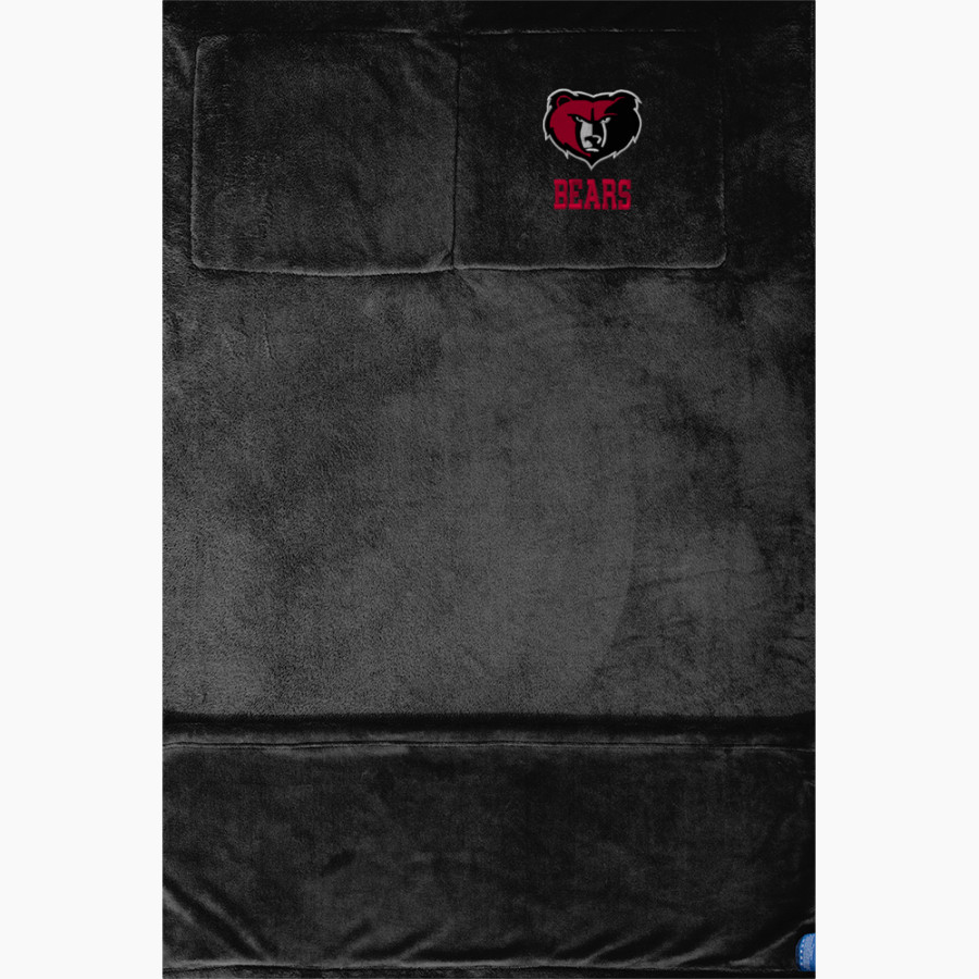 BRADSHAW MOUNTAIN HIGH SCHOOL BEARS Port Authority Packable Travel Blanket
