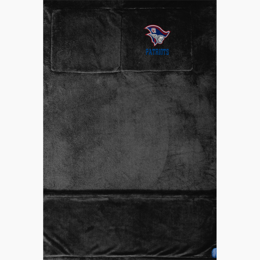 Clarkson-Leigh Patriots Port Authority Packable Travel Blanket