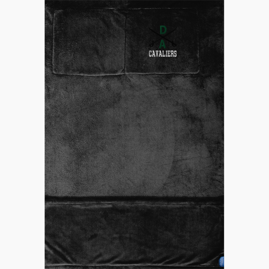 Durham Academy Cavaliers Port Authority Packable Travel Blanket