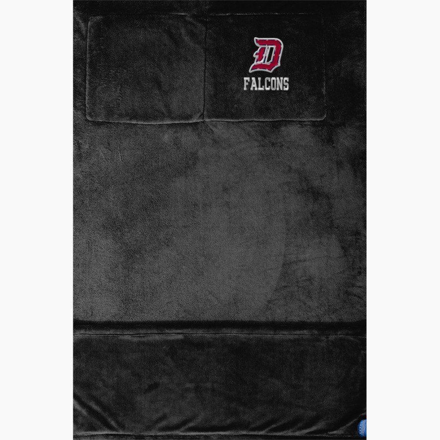 Dunedin Falcons <span class="pdp-name-mascot">Dunedin High School Falcons</span> Port Authority Packable Travel Blanket