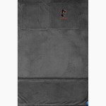 ROME FREE ACADEMY BLACK KNIGHTS Port Authority Packable Travel Blanket Front Thumbnail