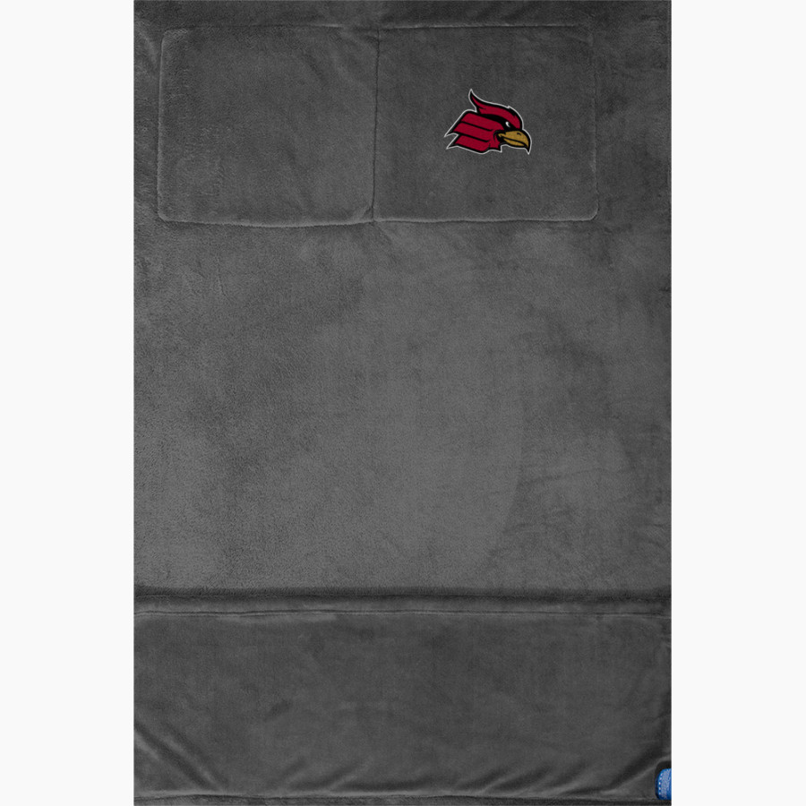 Wheeling University Cardinals Online Store Port Authority Packable Travel Blanket