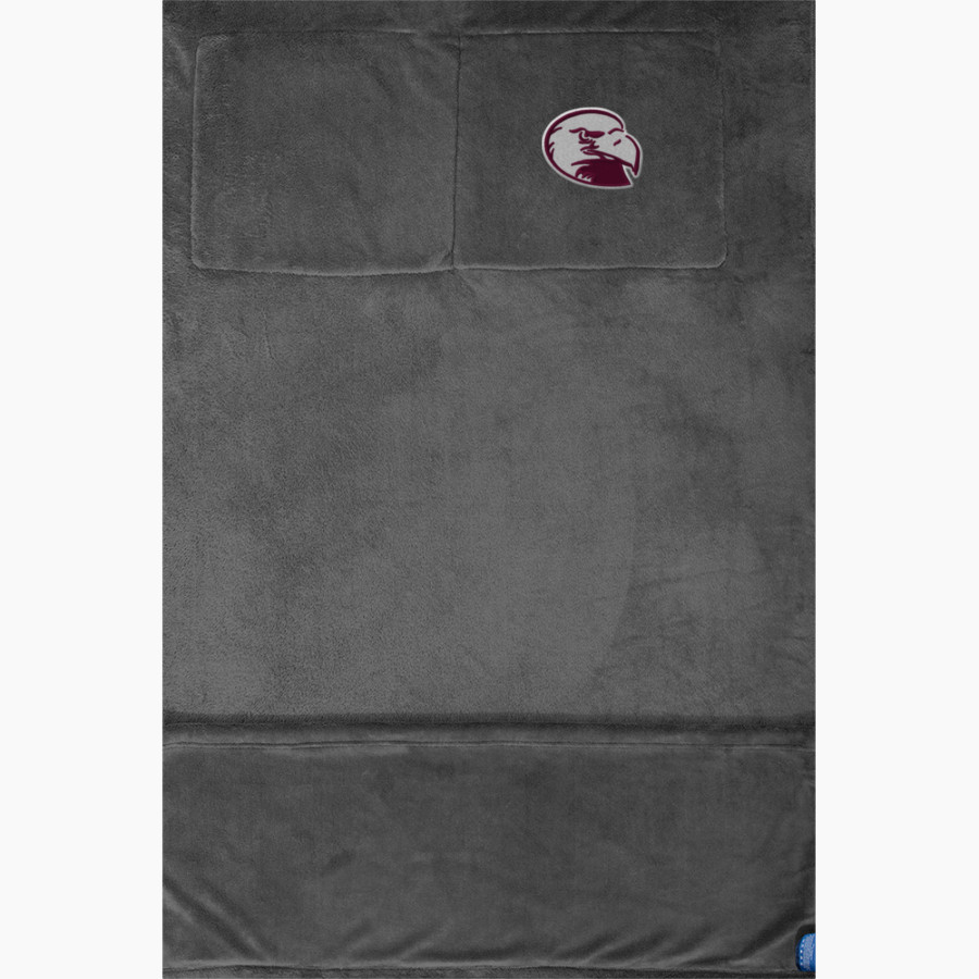 Lock Haven Bald Eagles <span class="pdp-name-mascot">Lock Haven University Bald Eagles</span> Port Authority Packable Travel Blanket