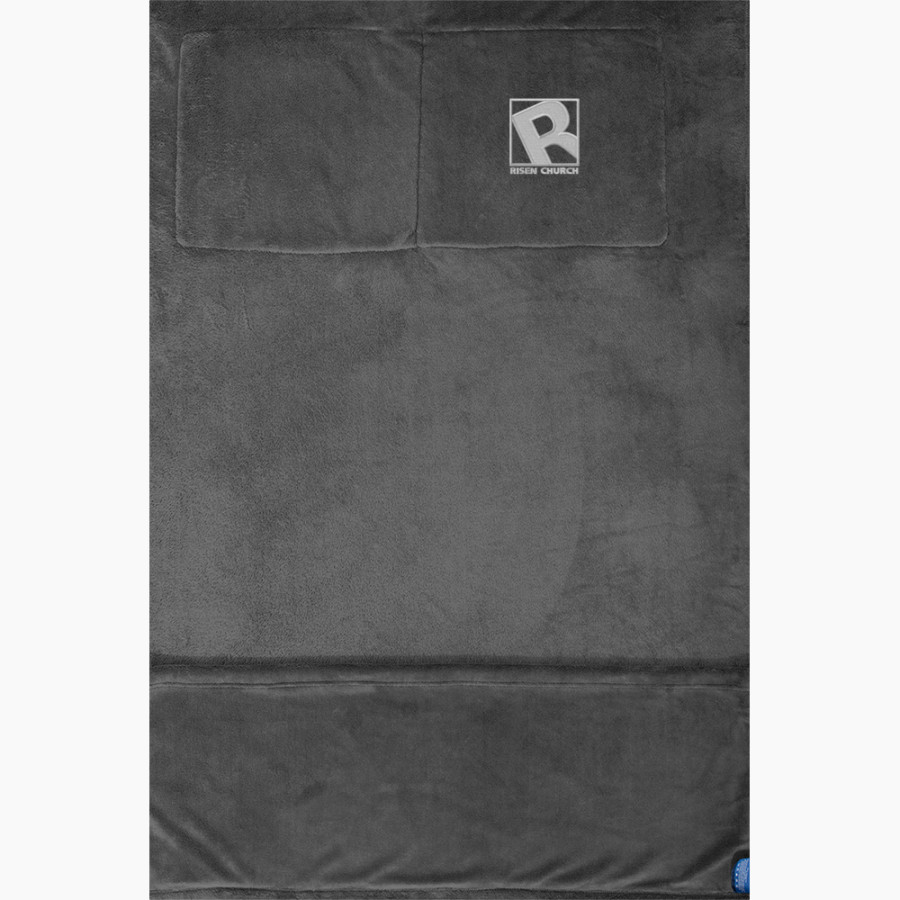 Risen Church <span class="pdp-name-mascot">Risen Church</span> Port Authority Packable Travel Blanket