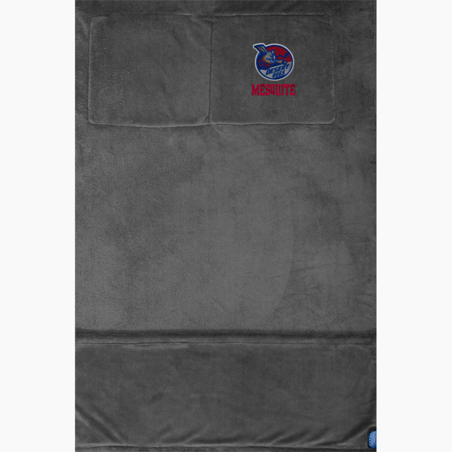 Mesquite Desert Dogs Port Authority Packable Travel Blanket
