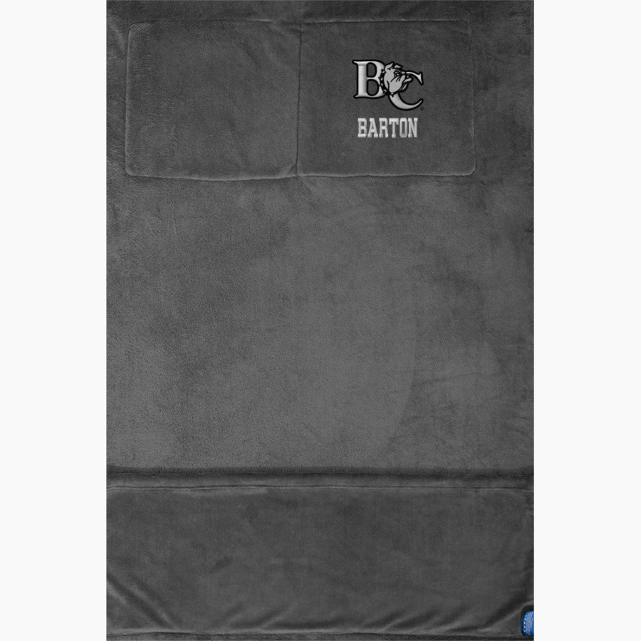 Barton College Official Store of the Bulldogs <span class="pdp-name-mascot">Barton Bulldogs</span> Port Authority Packable Travel Blanket