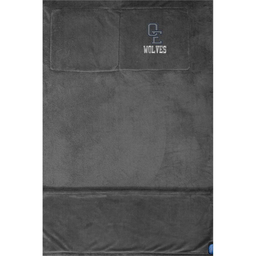 Oswego East Wolves <span class="pdp-name-mascot">Oswego East Wolves</span> Port Authority Packable Travel Blanket