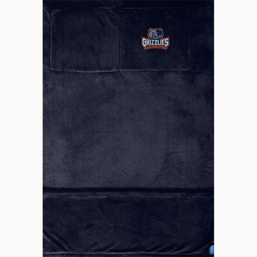 Glenn Grizzlies <span class="pdp-name-mascot">Tom Glenn Grizzlies</span> Port Authority Packable Travel Blanket