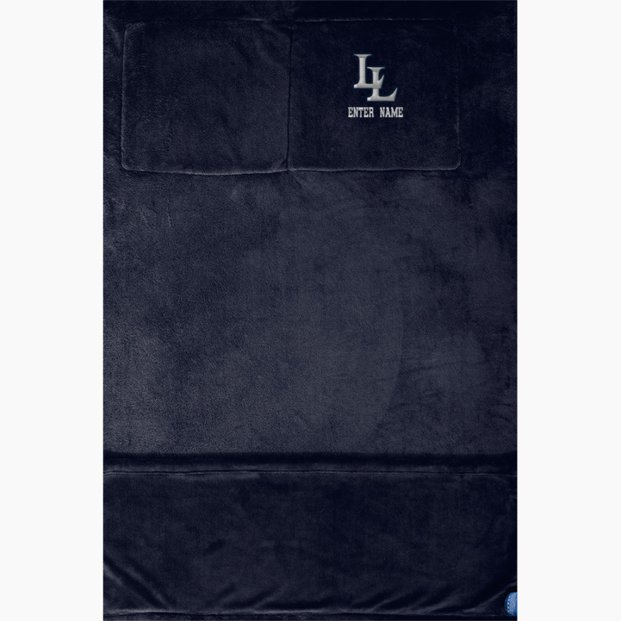 La Lumiere School Lakers Online Store <span class="pdp-name-mascot">La Lumiere Lakers</span> Port Authority Packable Travel Blanket