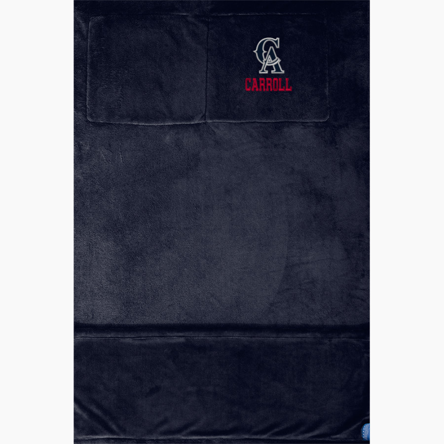 Carroll Rebels <span class="pdp-name-mascot">Carroll</span> Port Authority Packable Travel Blanket