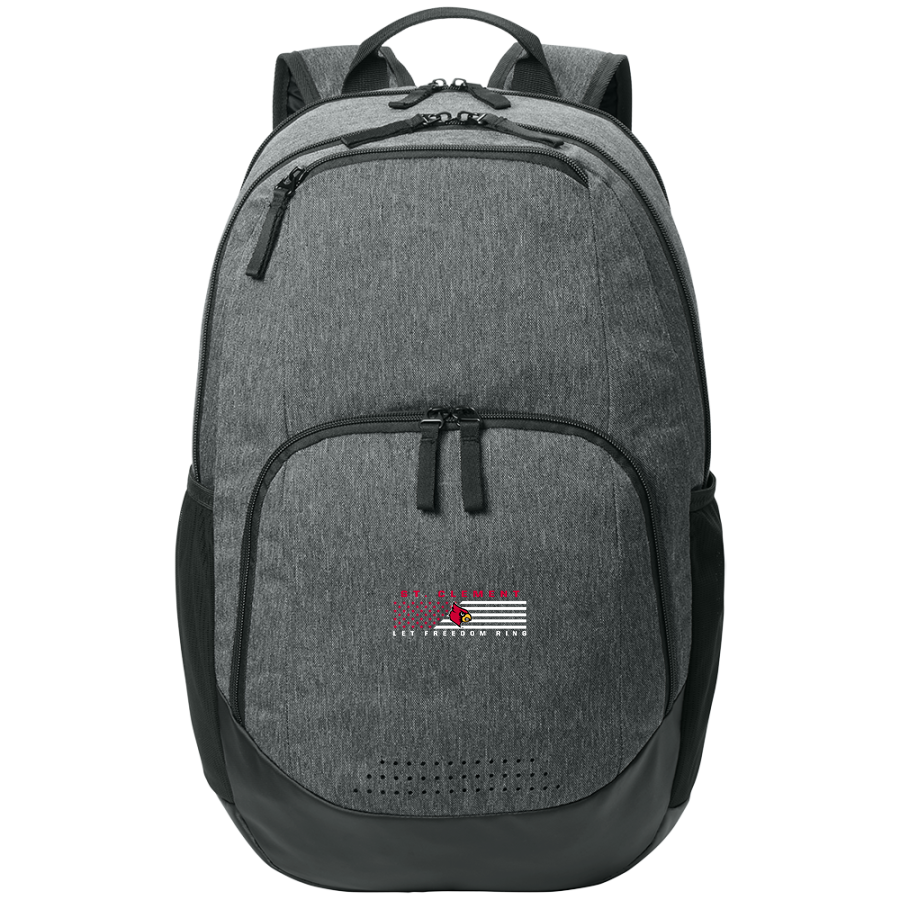 St. Clement Cardinals <span class="pdp-name-mascot">St. Clement School Cardinals</span> Sport-Tek Rec Backpack
