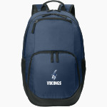 Lawrence University Vikings Online Store Sport-Tek Rec Backpack Front Thumbnail