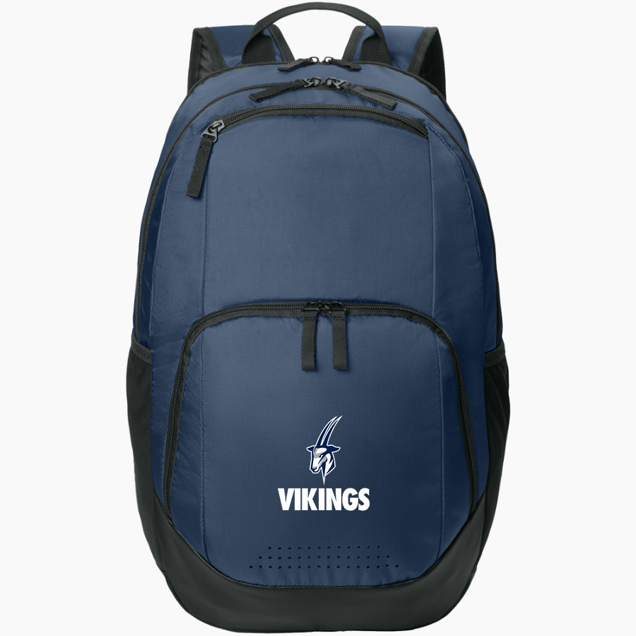 Lawrence University Vikings Online Store Sport-Tek Rec Backpack