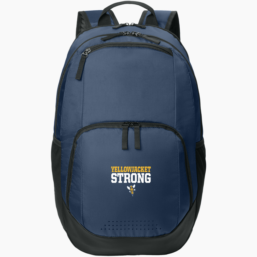Rochester YellowJackets <span class="pdp-name-mascot">University of Rochester Athletics</span> Sport-Tek Rec Backpack