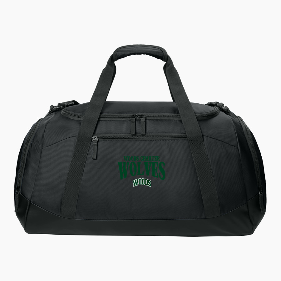 Woods Charter Wolves Sport-Tek Large Rec Duffel