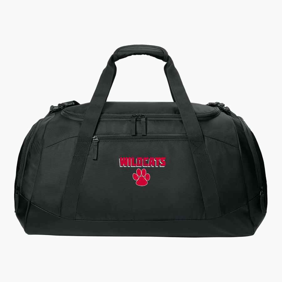 BRUNSWICK R-2 HIGH SCHOOL WILDCATS Sport-Tek Large Rec Duffel
