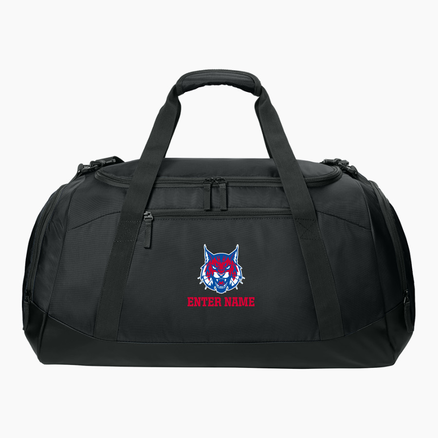 SUPERIOR HIGH SCHOOL BOBCATS Sport-Tek Large Rec Duffel