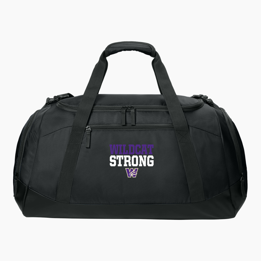 WILDER HIGH SCHOOL WILDCATS Sport-Tek Large Rec Duffel