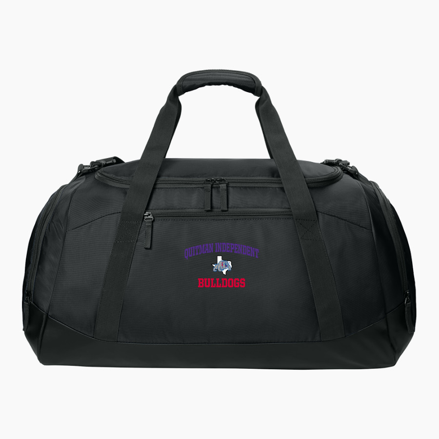 Quitman Independent Bulldogs Sport-Tek Large Rec Duffel