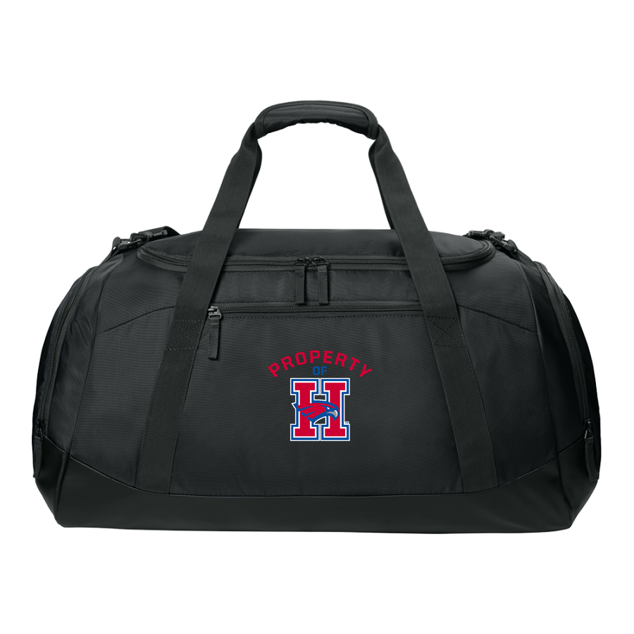 HAYS HIGH SCHOOL REBELS <span class="pdp-name-mascot">HAYS HAWKS</span> Sport-Tek Large Rec Duffel