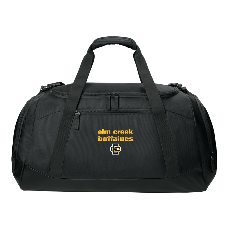 Elm Creek Buffaloes <span class="pdp-name-mascot">Elm Creek Buffaloes</span> Sport-Tek Large Rec Duffel