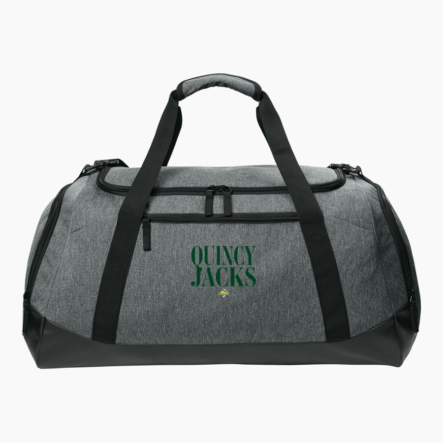 QUINCY HIGH SCHOOL JACKS <span class="pdp-name-mascot">QUINCY JACKRABBITS</span> Sport-Tek Large Rec Duffel