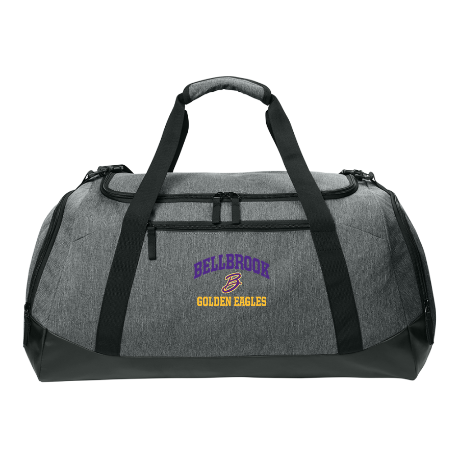 BELLBROOK GOLDEN EAGLES The Official Online Store <span class="pdp-name-mascot">BELLBROOK GOLDEN EAGLES</span> Sport-Tek Large Rec Duffel