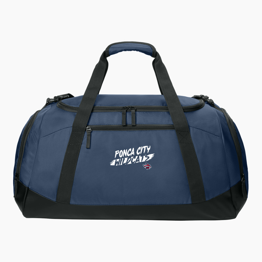Ponca City Wildcats Sport-Tek Large Rec Duffel