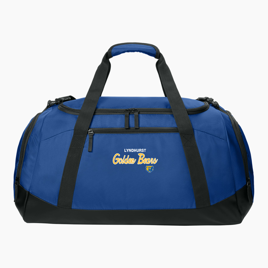 LYNDHURST HIGH SCHOOL GOLDEN BEARS <span class="pdp-name-mascot">LYNDHURST GOLDEN BEARS</span> Sport-Tek Large Rec Duffel