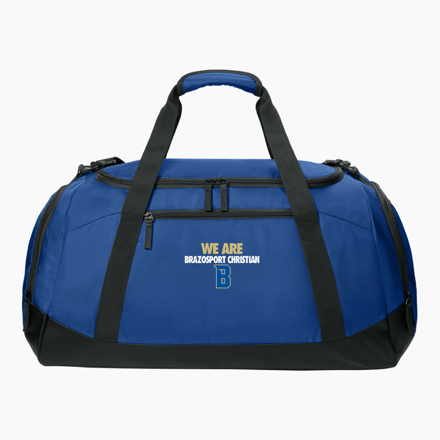 Brazosport Christian Eagles Sport-Tek Large Rec Duffel