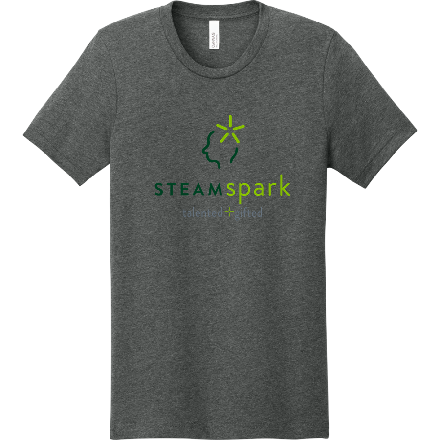 STEAMspark STEAMspark <span class="pdp-name-mascot">STEAMspark</span> BELLA+CANVAS Unisex Heather CVC Short Sleeve Tee