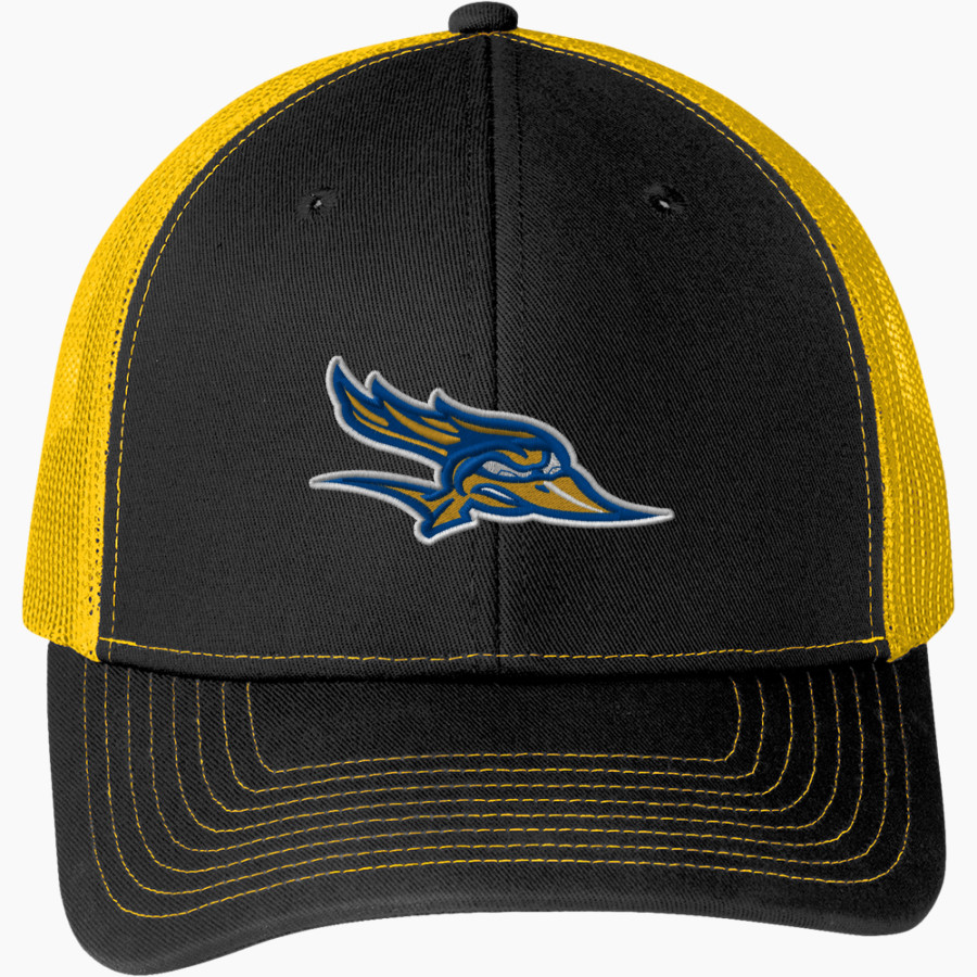 MOUNT ABRAM REGIONAL HIGH SCHOOL ROADRUNNERS <span class="pdp-name-mascot">MOUNT ABRAM REGIONAL ROADRUNNERS</span> Port Authority Snapback Trucker Cap