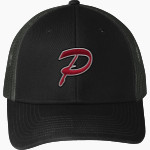 Pulaski Red Raiders <span class="pdp-name-mascot">Pulaski Red Reaiders</span> Port Authority Snapback Trucker Cap Front Thumbnail