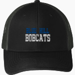 Blue Hill Bobcats <span class="pdp-name-mascot">Blue Hill Community School District Bobcats</span> Port Authority Snapback Trucker Cap Front Thumbnail