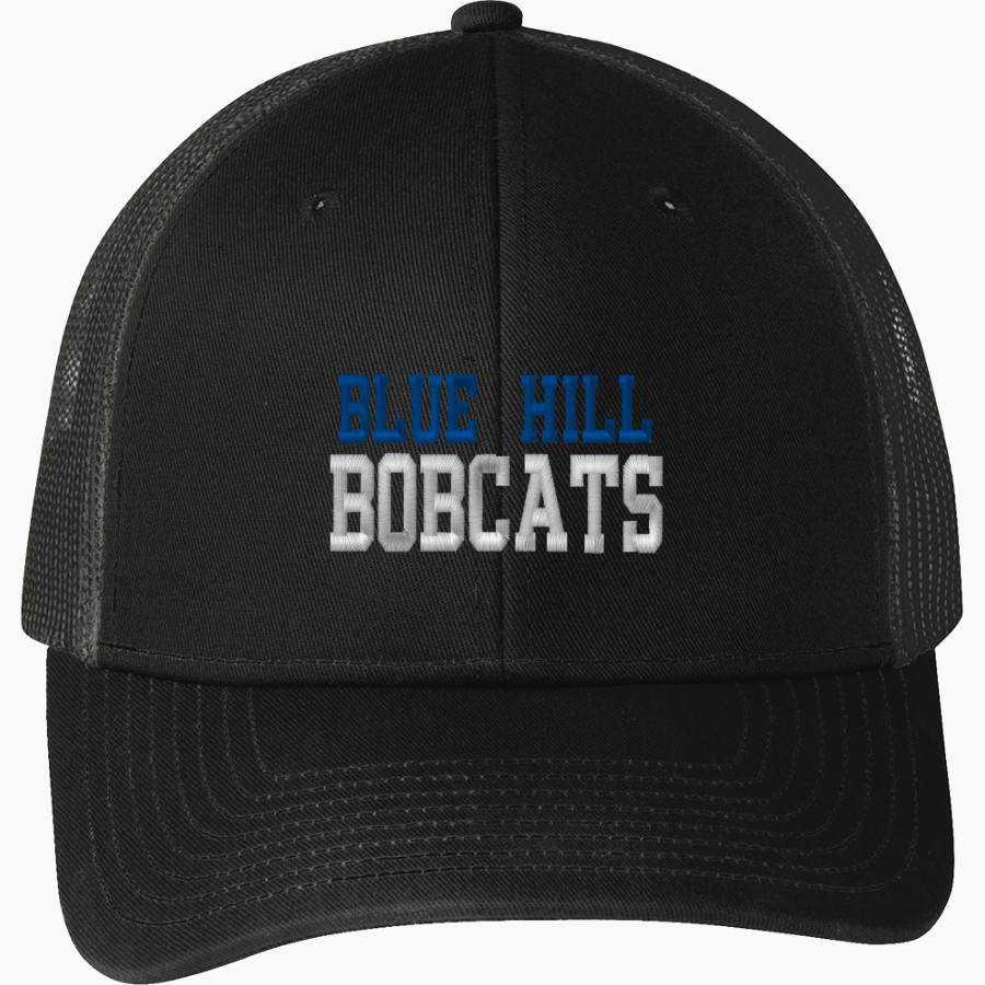 Blue Hill Bobcats <span class="pdp-name-mascot">Blue Hill Community School District Bobcats</span> Port Authority Snapback Trucker Cap