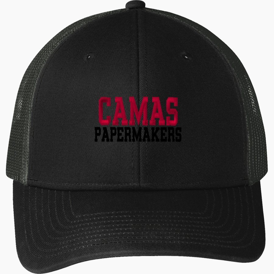 CAMAS PAPERMAKERS The Official Online Store <span class="pdp-name-mascot">CAMAS PAPERMAKERS</span> Port Authority Snapback Trucker Cap