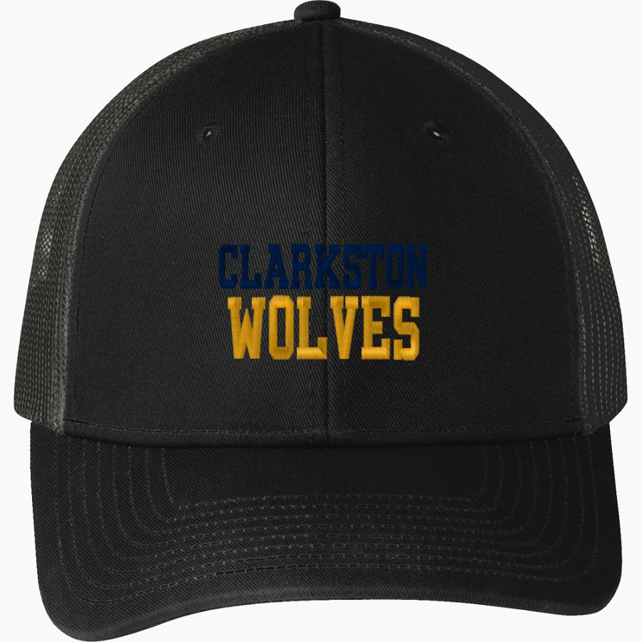 Clarkston Wolves <span class="pdp-name-mascot">Clarkston Wolves</span> Port Authority Snapback Trucker Cap