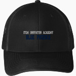 STEM Innovation Academy of the Oranges we rise together <span class="pdp-name-mascot">STEM Phoenix</span> Port Authority Snapback Trucker Cap Front Thumbnail
