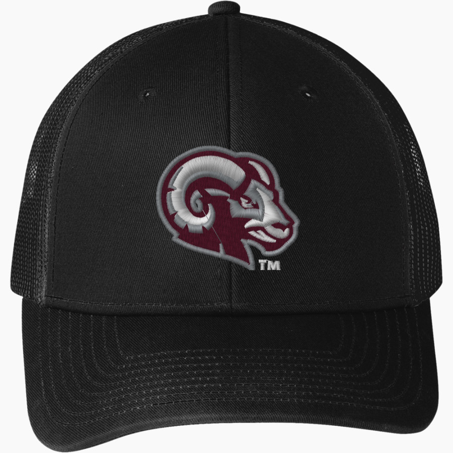 Bristol Central Rams The Official Online Store Port Authority Snapback Trucker Cap