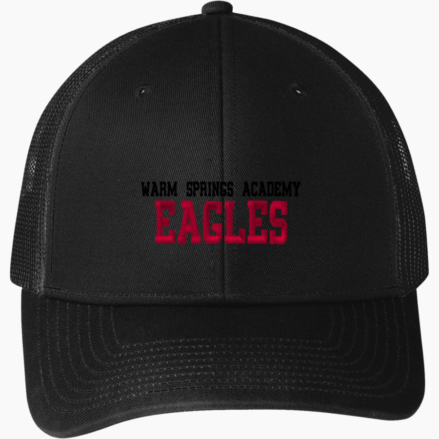 Warm Springs Academy Eagles <span class="pdp-name-mascot">Warm Springs Academy Eagles</span> Port Authority Snapback Trucker Cap
