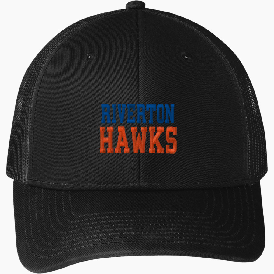 Riverton Hawks <span class="pdp-name-mascot">Riverton</span> Port Authority Snapback Trucker Cap