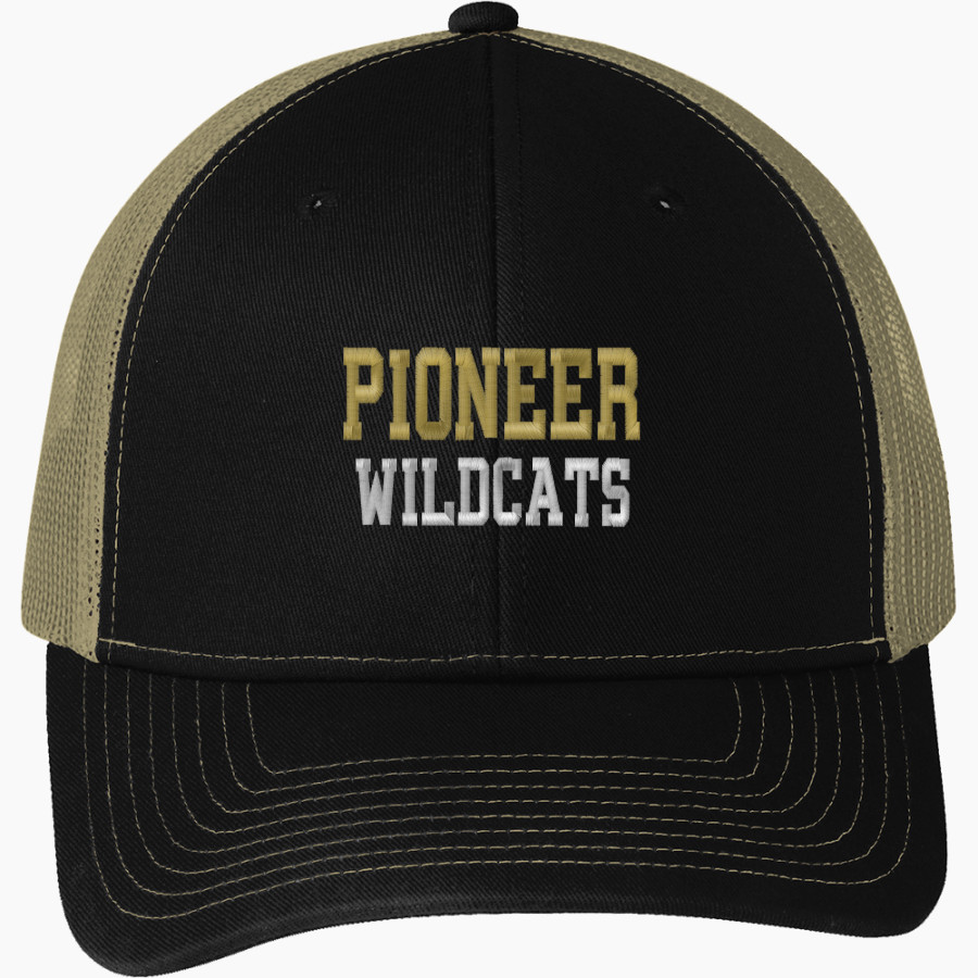 Pioneer Wildcats <span class="pdp-name-mascot">Pioneer Middle School Wildcats</span> Port Authority Snapback Trucker Cap